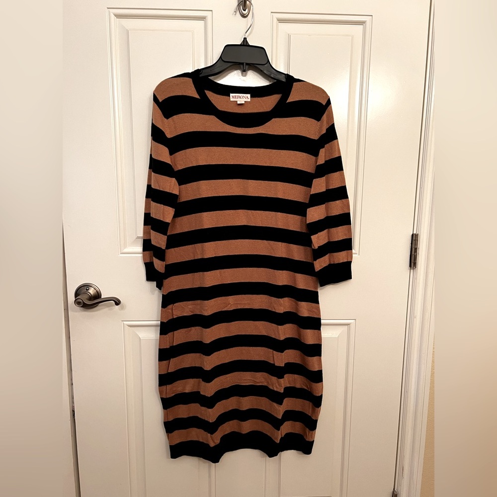 Super comfy sweater dress!